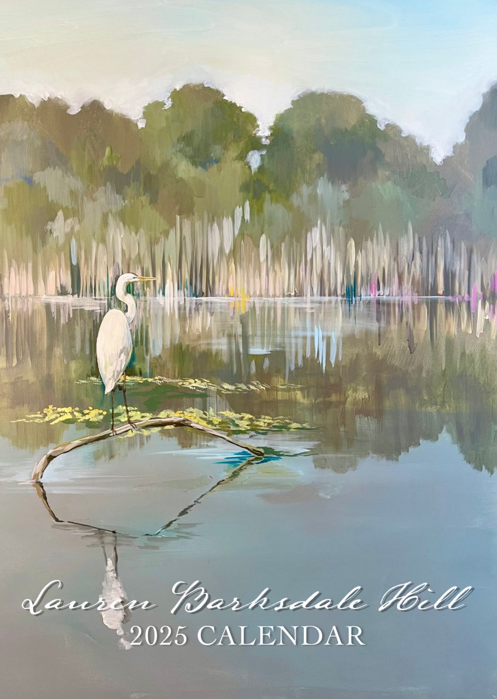 Lauren Barksdale Hill 2025 Large Calendars mint.
