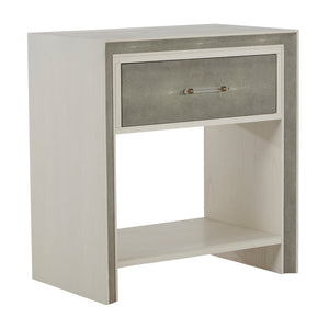 Special Order Faux Shagreen Nightstand
