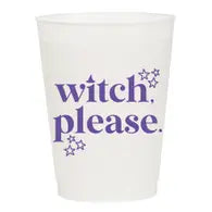 Witch Please Halloween Frosted Cups
