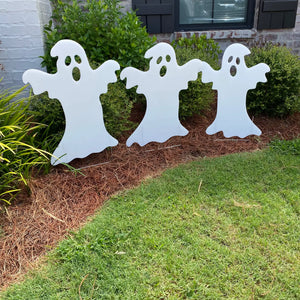 3 Ghost Yard Sign
