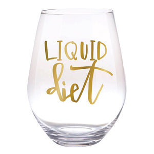 Liquid Diet Wine Glass
