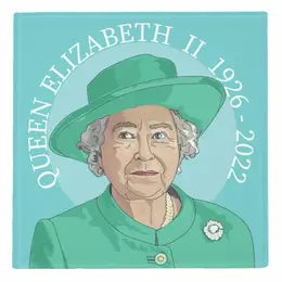 Queen Elizabeth Coaster- Teal