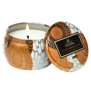 Pumpkin Spice Latte Tin Candle