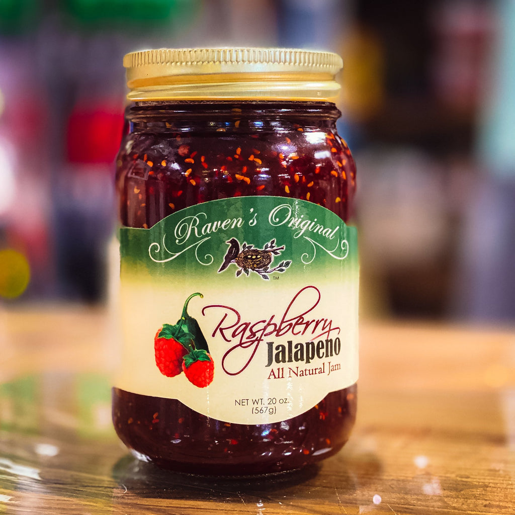 Jalepno Raspberry Jam Label Raspberry Jalapeno Jam 20oz – mint.