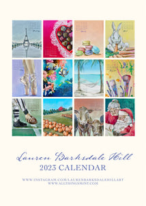 2023 Lauren Barksdale Hill Small Calendar