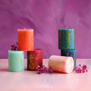 Bubbly Candle 4.75x6