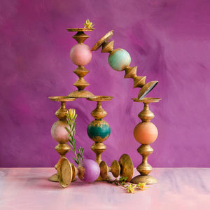 Colorful Pilar Candle Holders