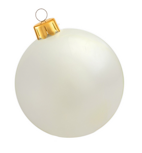 Holiball Ornament-Pearl