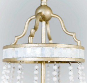 Mother of pearl online chandelier