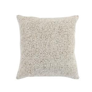 Maris Ivory and Natural 22x22 Pillow