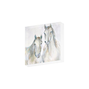4x4 Horses Acrylic Block